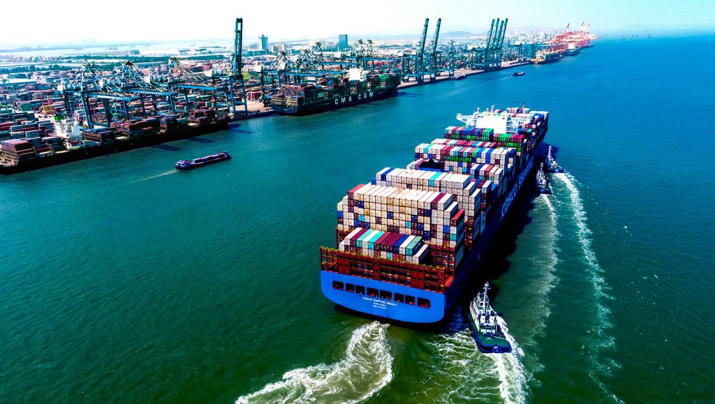  Guangzhou and Rotterdam ports